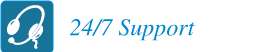 24 7 Support